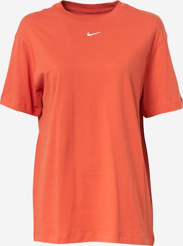 Nike Sportswear Shirt in Oranje: voorkant