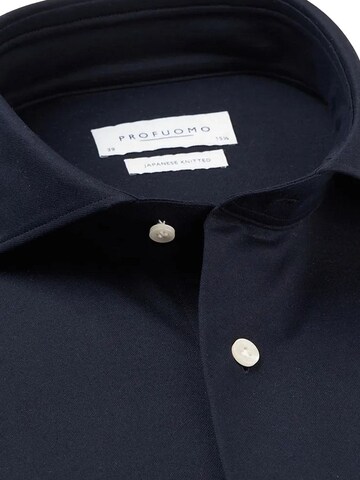Profuomo Slim fit Button Up Shirt 'Sky Blue' in Blue