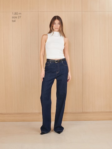 RÆRE by Lorena Rae Wide Leg Jeans 'Elif Tall' in Blau