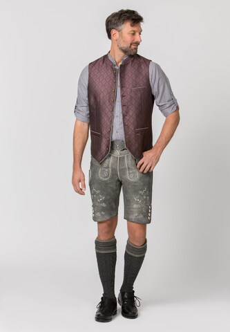 STOCKERPOINT Traditional Vest 'Morris' in Purple