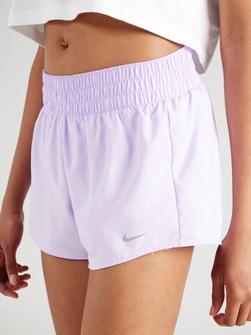 NIKE Regular Sports trousers 'One' in Purple
