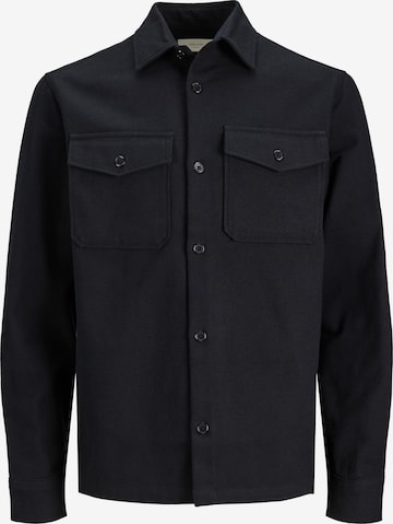 JACK & JONES Regular fit Övergångsjacka 'Roy' i svart: framsida