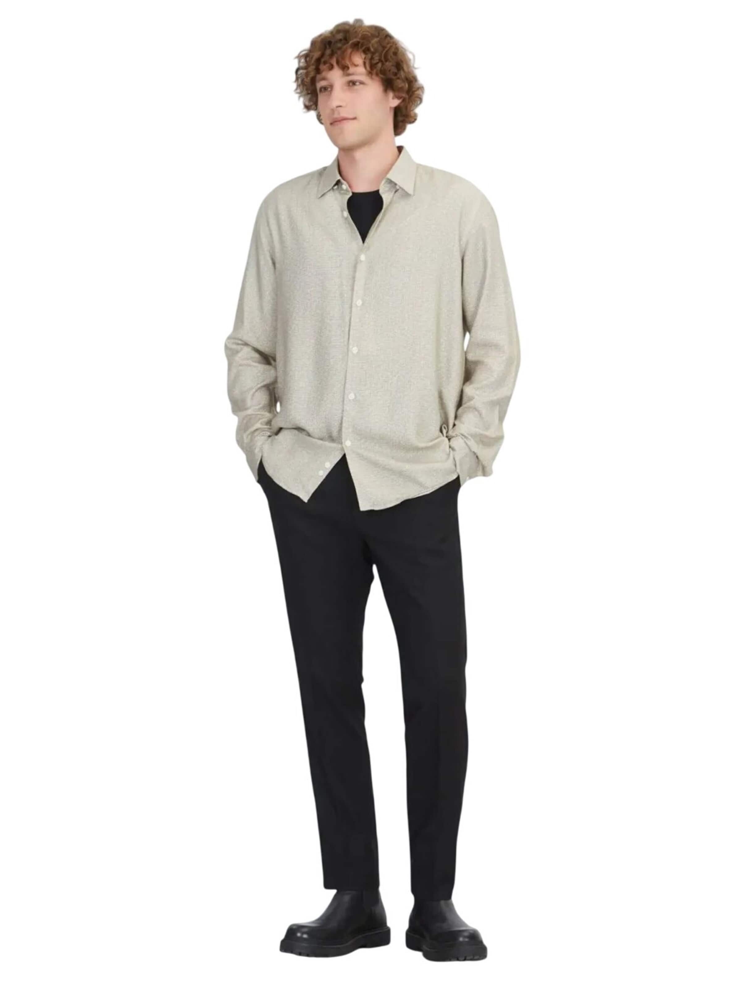KİP Regular fit Button Up Shirt in Beige