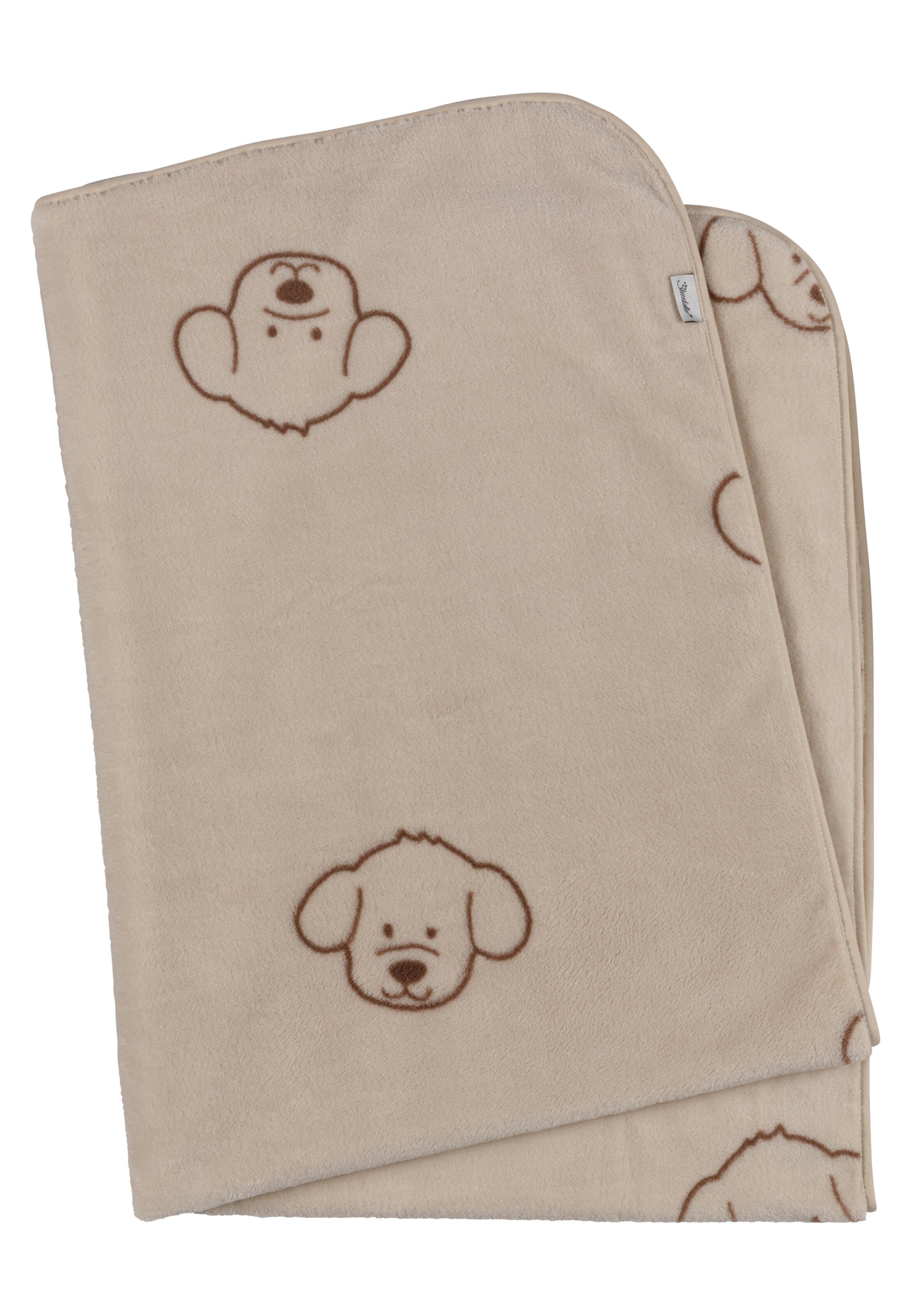 STERNTALER Baby Blanket 'BAUERNHOF' in Beige: front