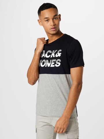 JACK & JONES T-shirt 'BREAK' i svart: framsida