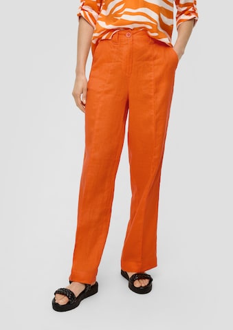 s.Oliver Loosefit Hose in Orange: predná strana