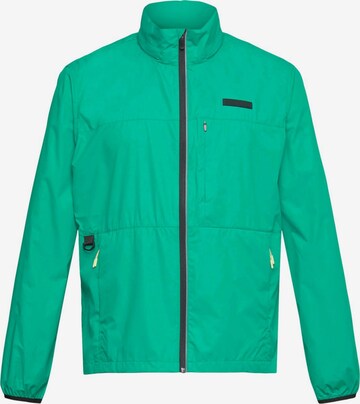 ESPRIT Athletic Jacket in Green: front