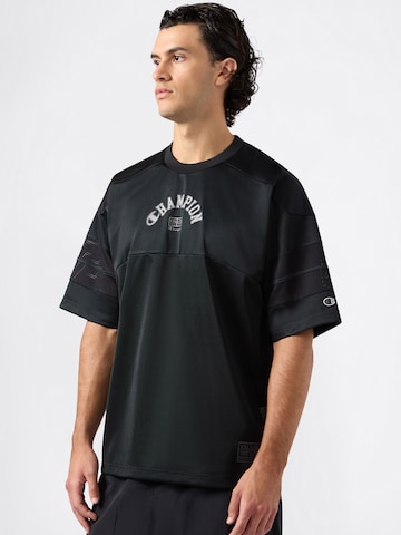 Champion Authentic Athletic Apparel Majica | črna barva: sprednja stran