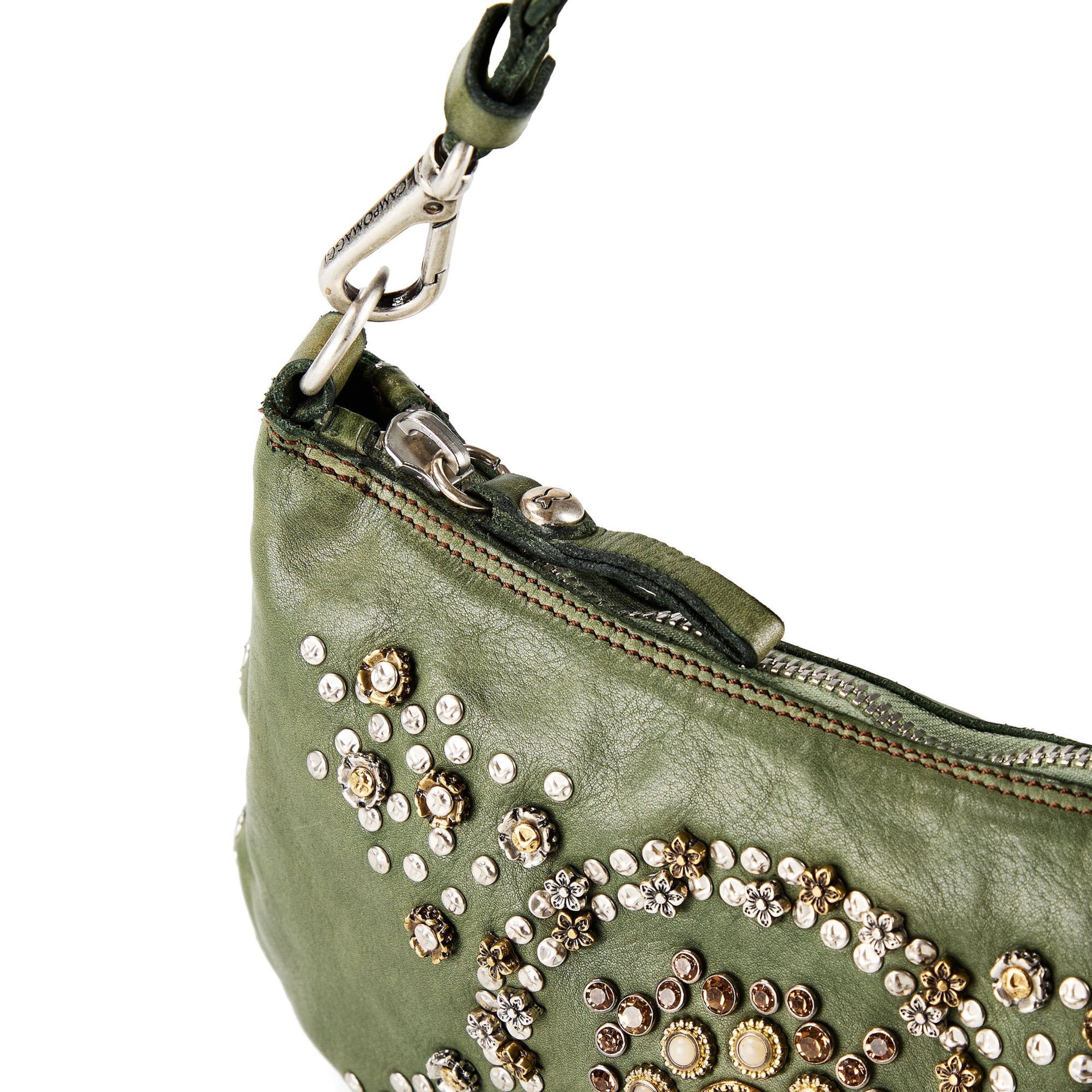 Campomaggi Schoudertas 'Teresa' in Groen