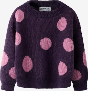 NAME IT Neulepaita 'NMFOLISA' värissä lila: etupuoli