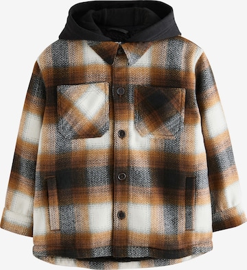 Next Välikausitakki värissä ruskea: etupuoli