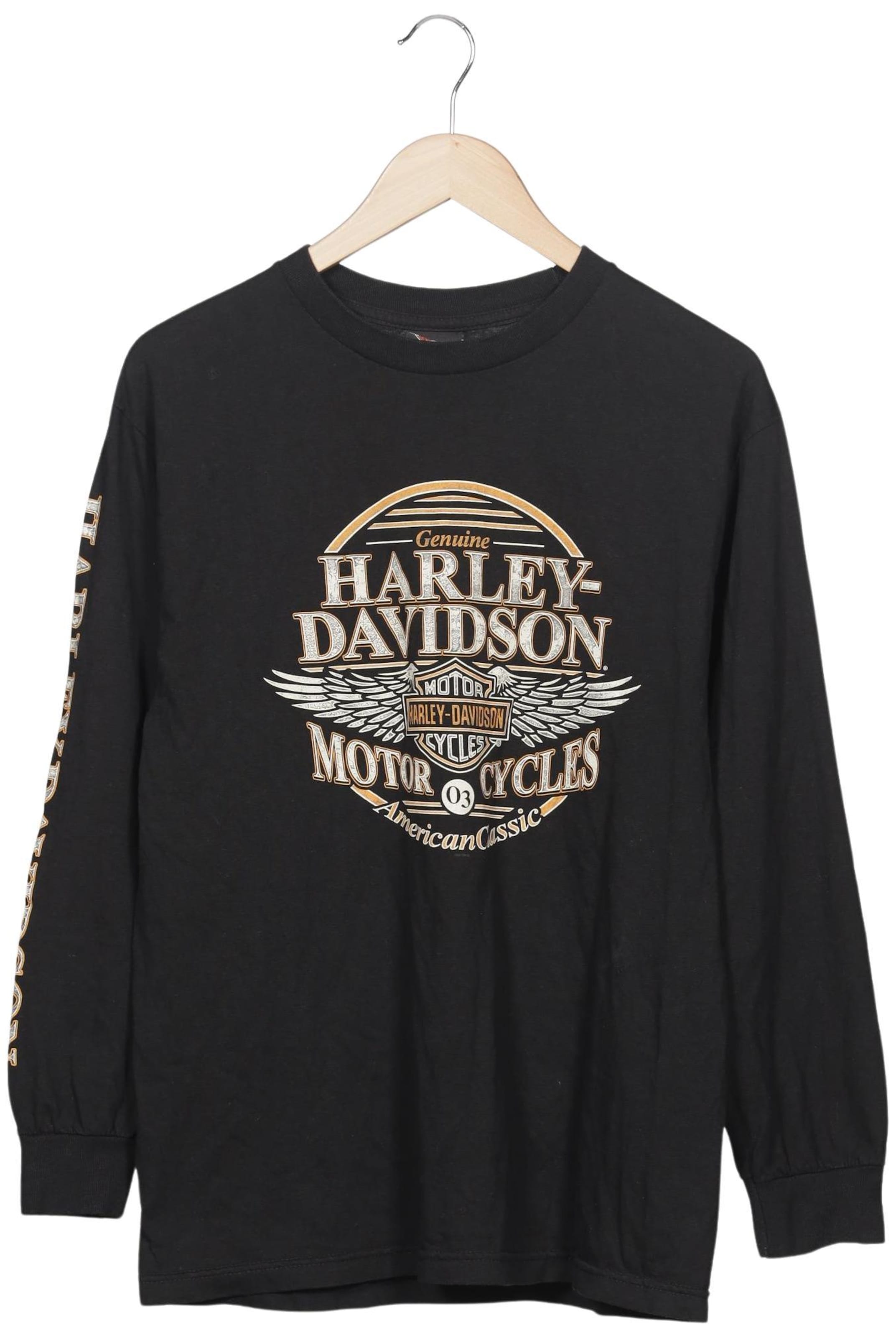 Harley Davidson Shirt in M in Black: front