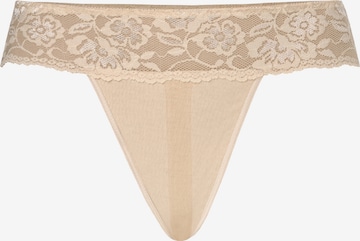 TEYLI String in Beige: voorkant