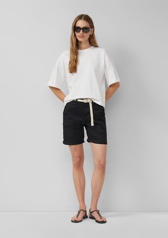 s.Oliver Regular Trousers in Black