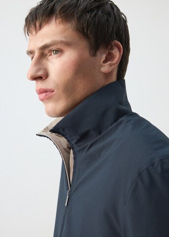 MANGO MAN Between-Season Jacket 'Nada' in Blue