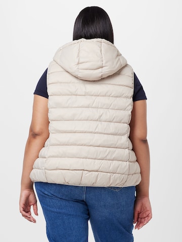 ONLY Carmakoma Vest 'TAHOE' in Beige