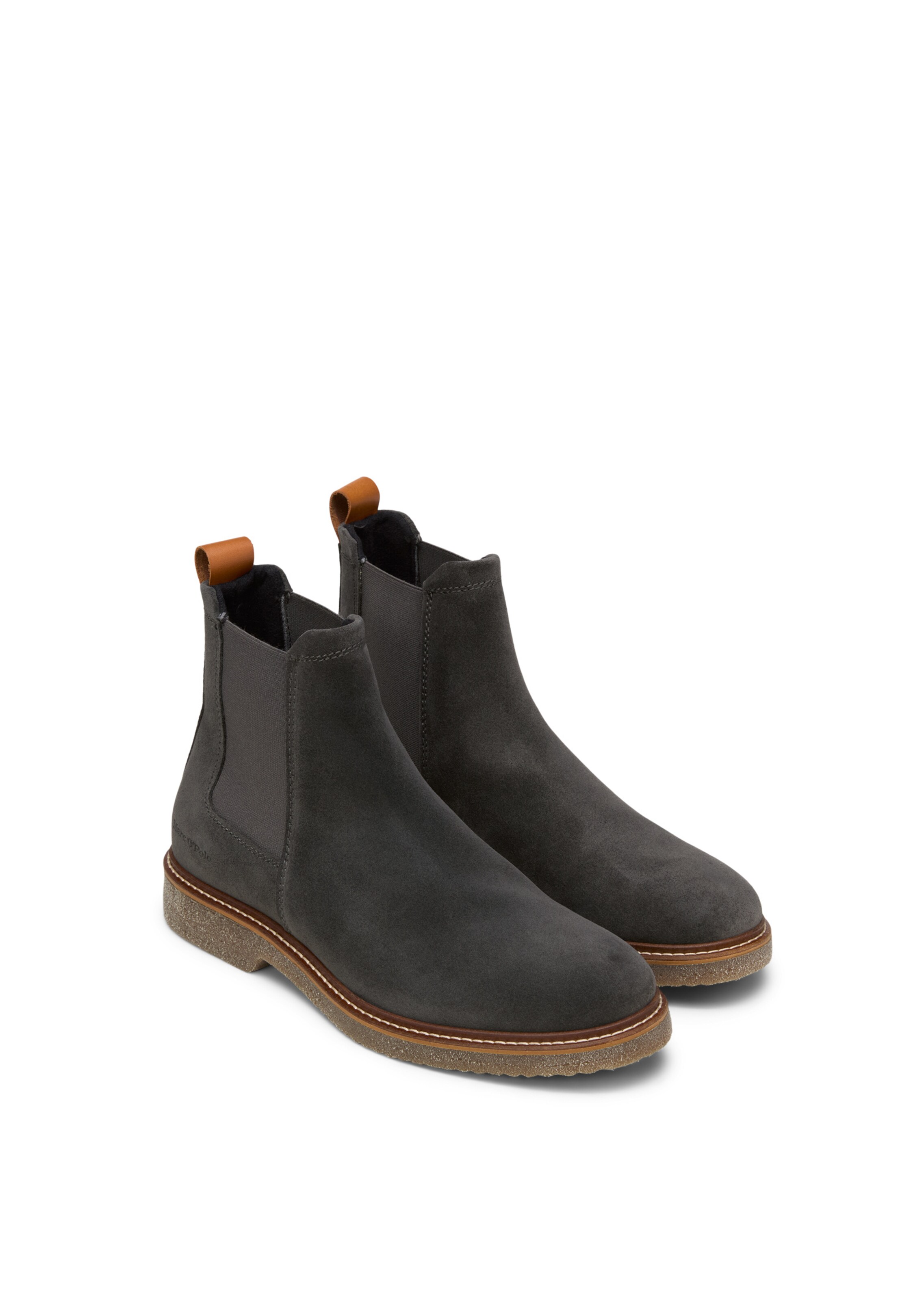 Marc O'Polo Chelsea boots in Zwart
