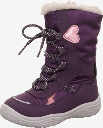 SUPERFIT Snowboots 'CRYSTAL' in Lila: voorkant