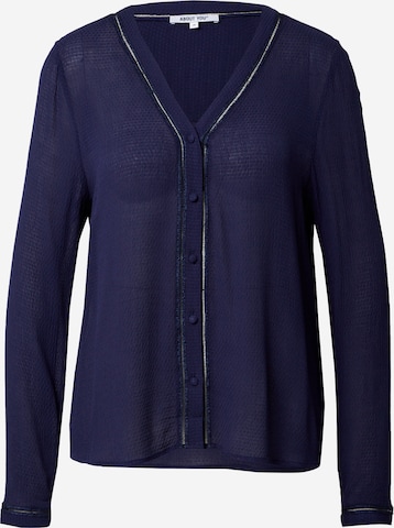 ABOUT YOU Blouse 'Hanna' in Blauw: voorkant