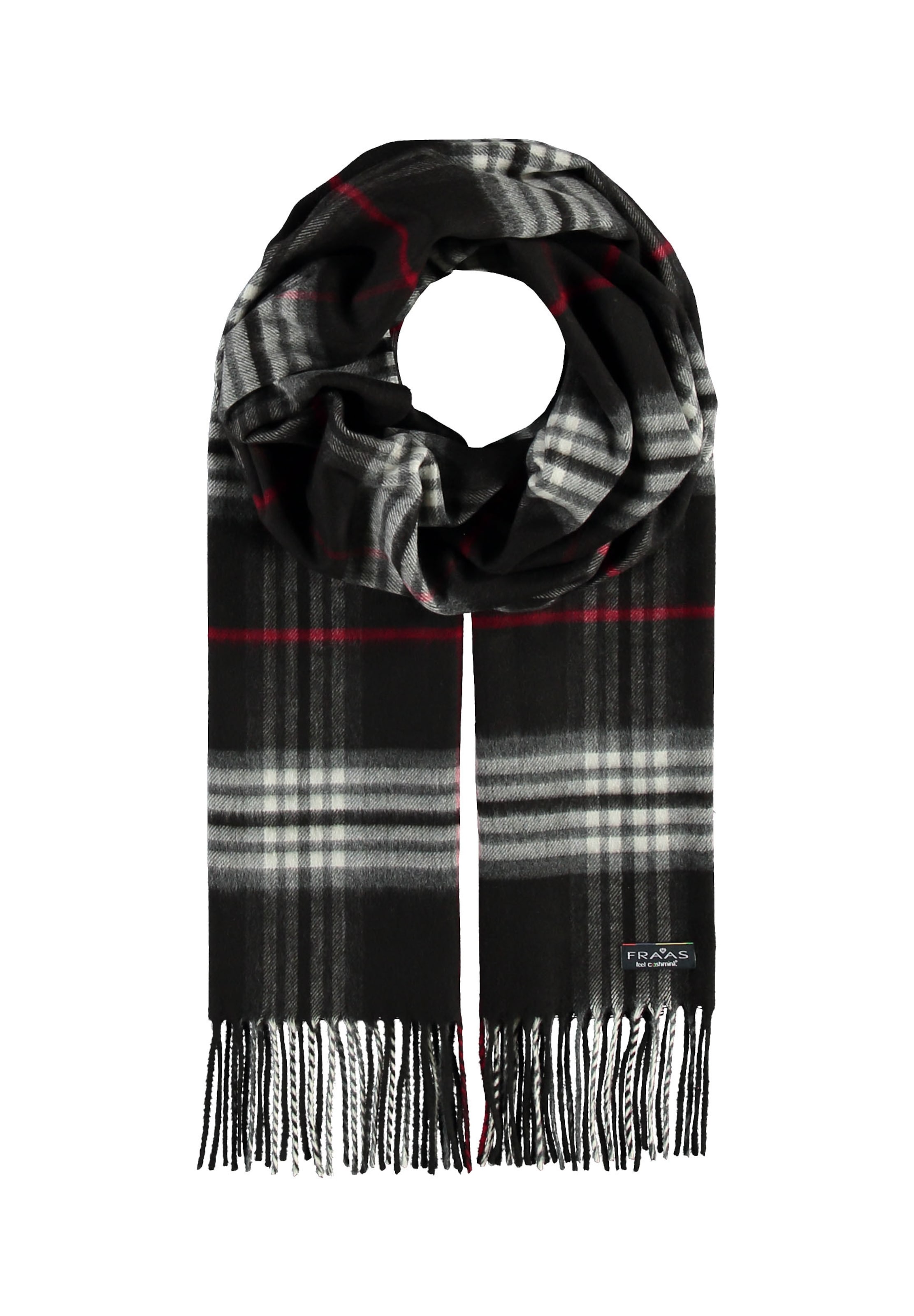 FRAAS Scarf in Black: front