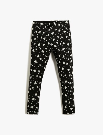 Koton Skinny Leggings in Black: front