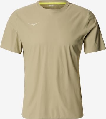 HOKA Performance Shirt 'AIROLITE 2.0' in Green: front