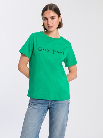 Cross Jeans Shirt '56010' in Green: front