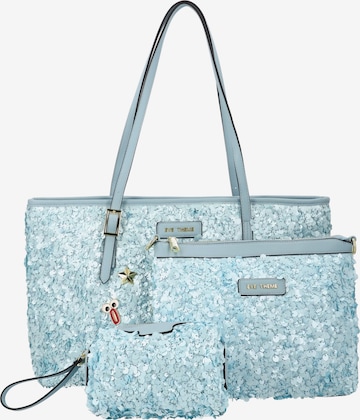 MYMO - Shopper em azul: frente