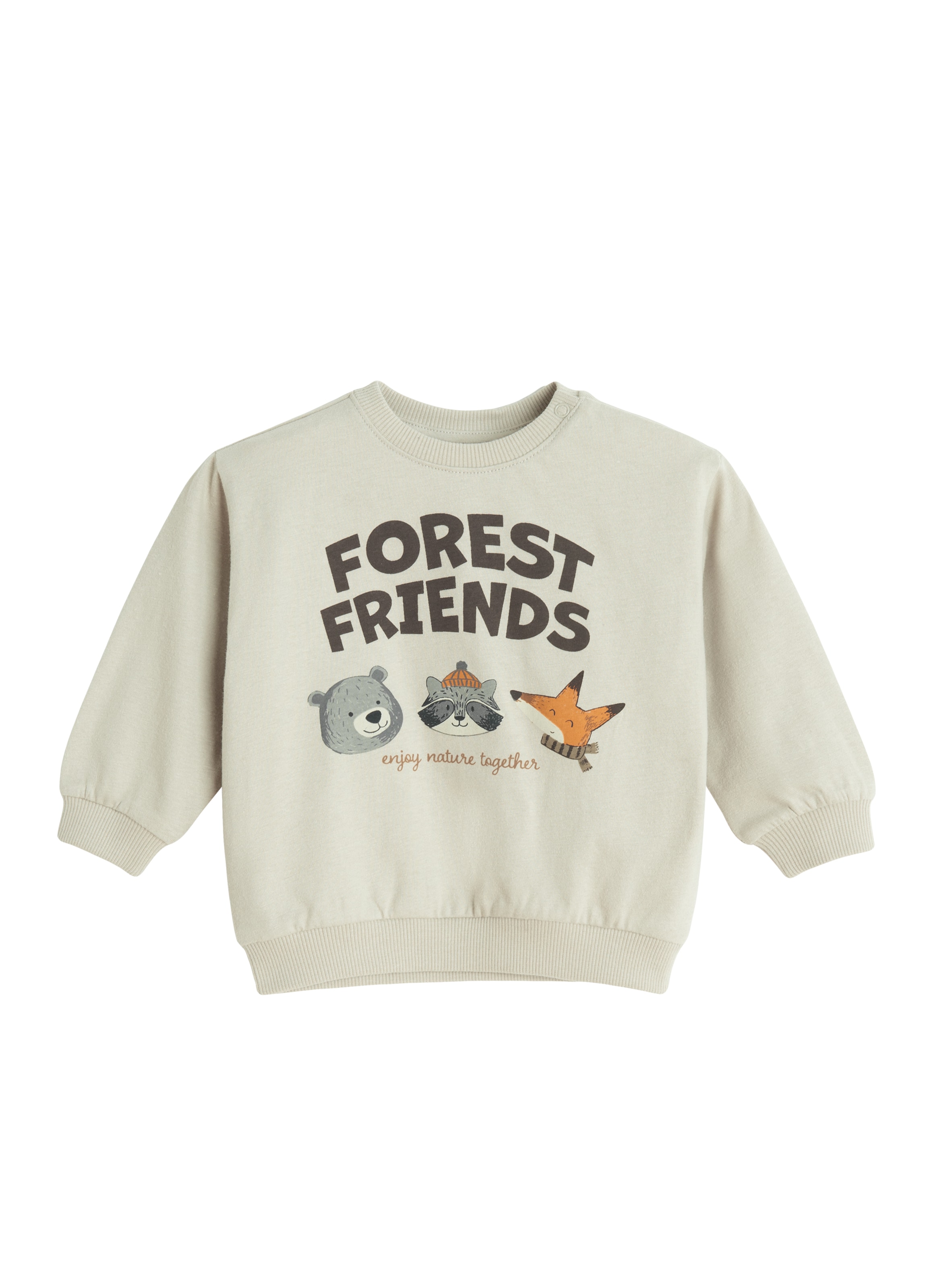 COOL CLUB by SMYK Sweatjacka i beige: framsida