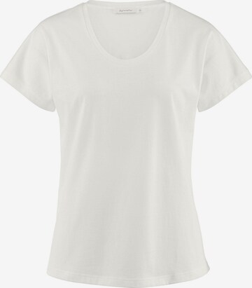 balta hessnatur Marškinėliai: priekis