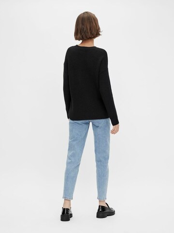 PIECES Sweater 'Karie' in Black