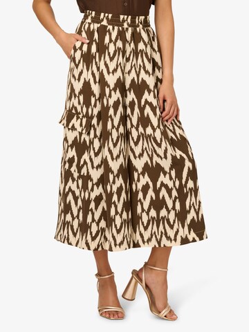 Adrianna Papell Wide leg Pants in Beige: front