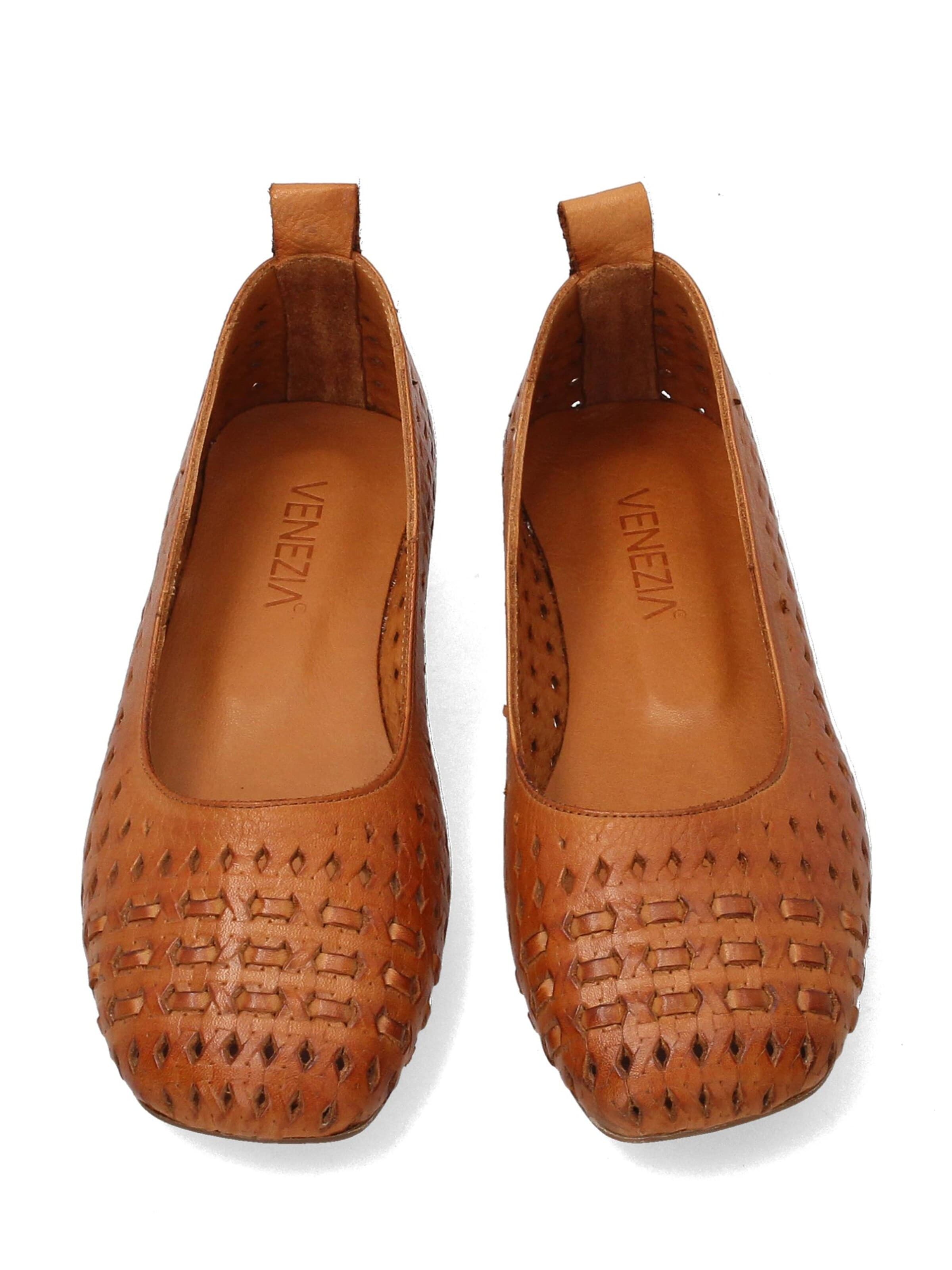 VENEZIA Ballet Flats 'Venezia' in Brown