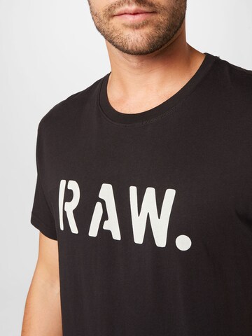 G-Star RAW T-Shirt 'Stencil' in 