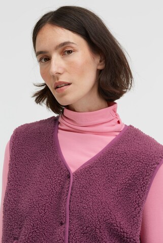 SENSES.THE LABEL Knitted Vest in Red