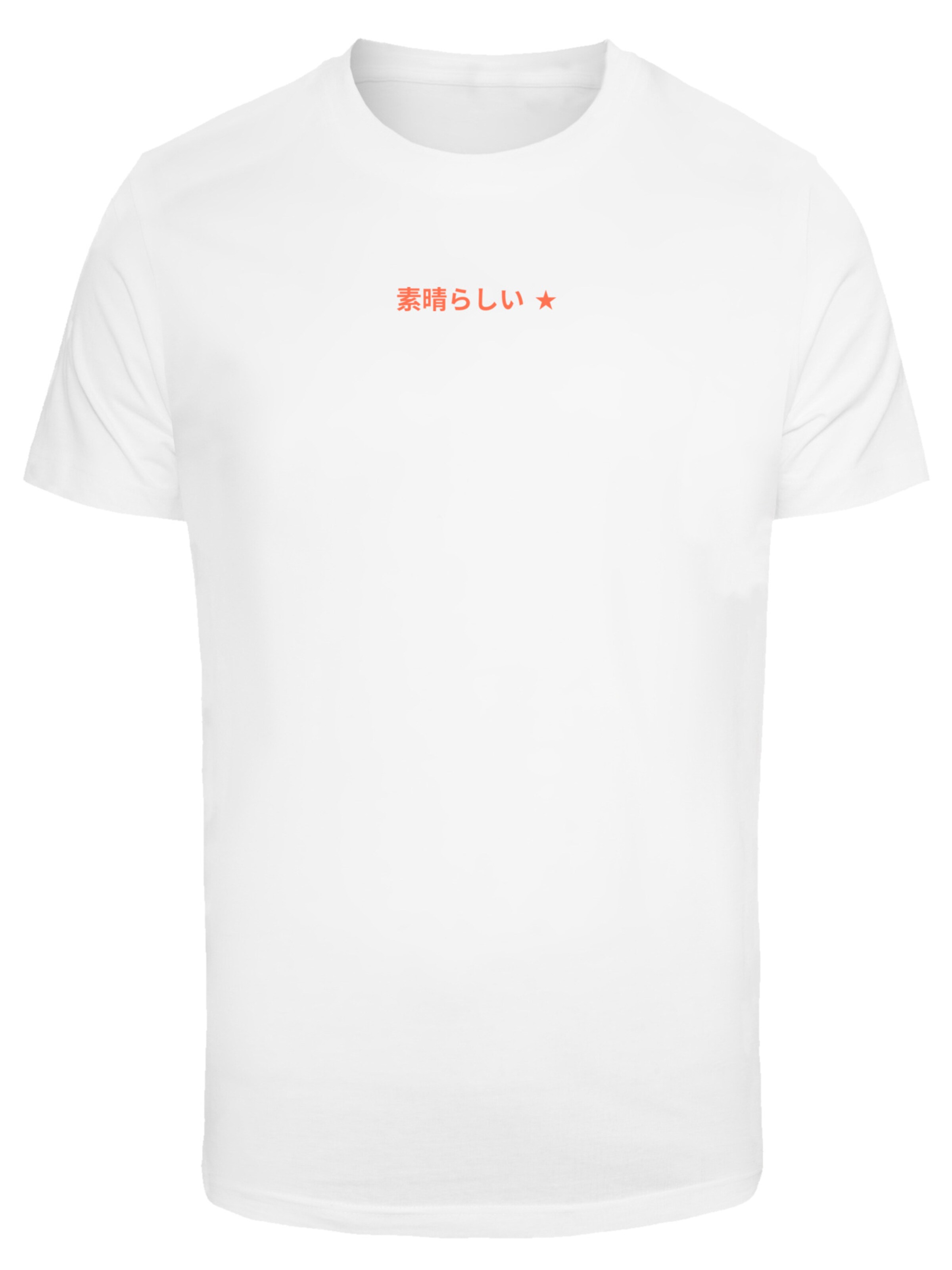 T-Shirt F4NT4STIC en blanc : devant