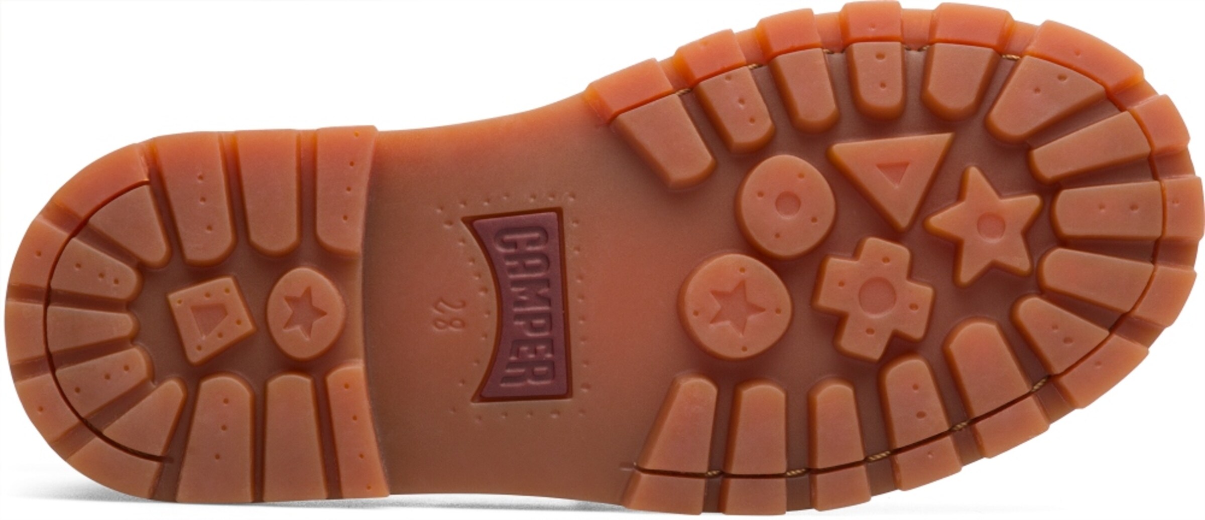 CAMPER Lage schoen 'Compas' in Bruin