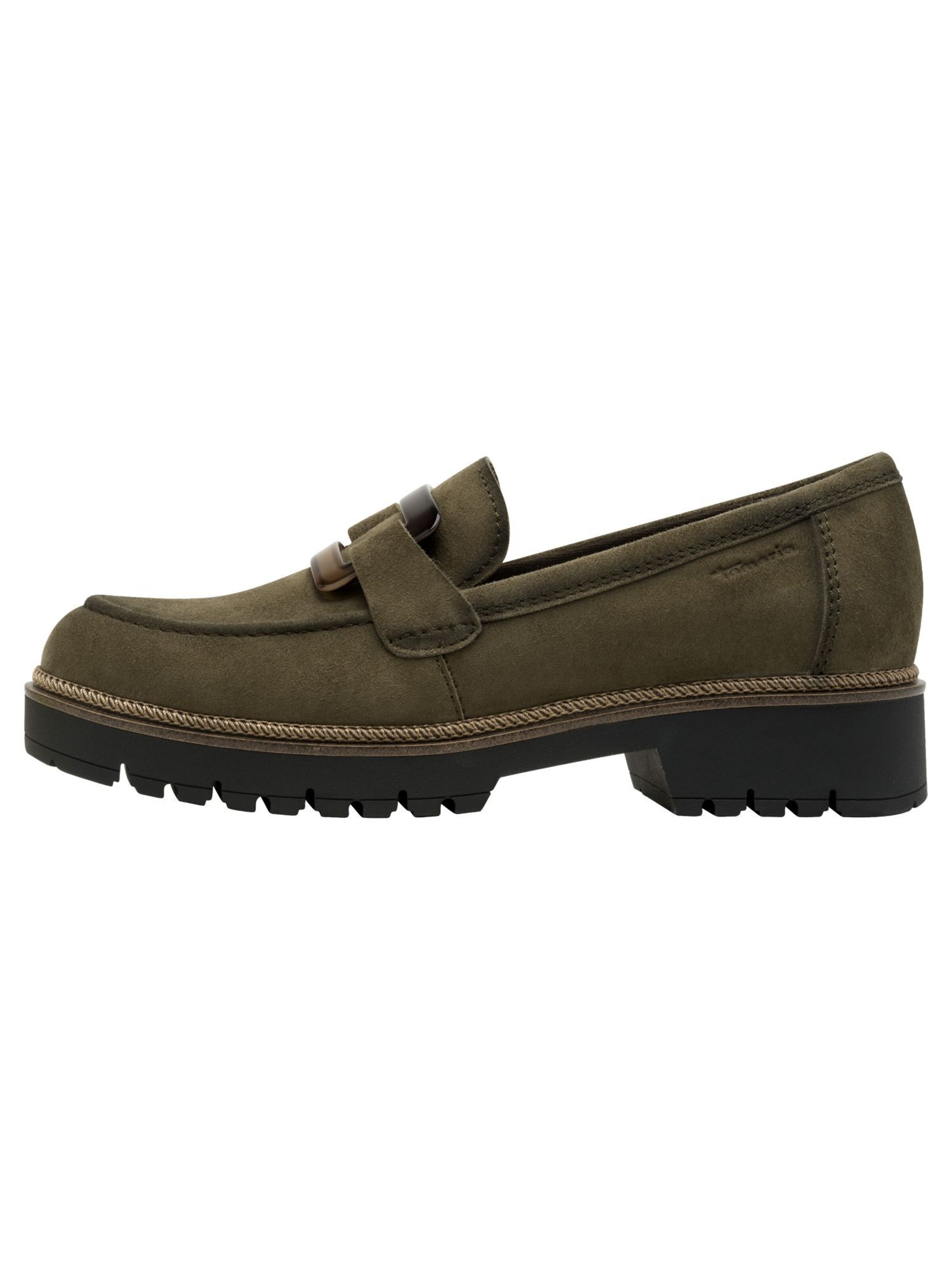 Chaussure basse Tamaris en vert