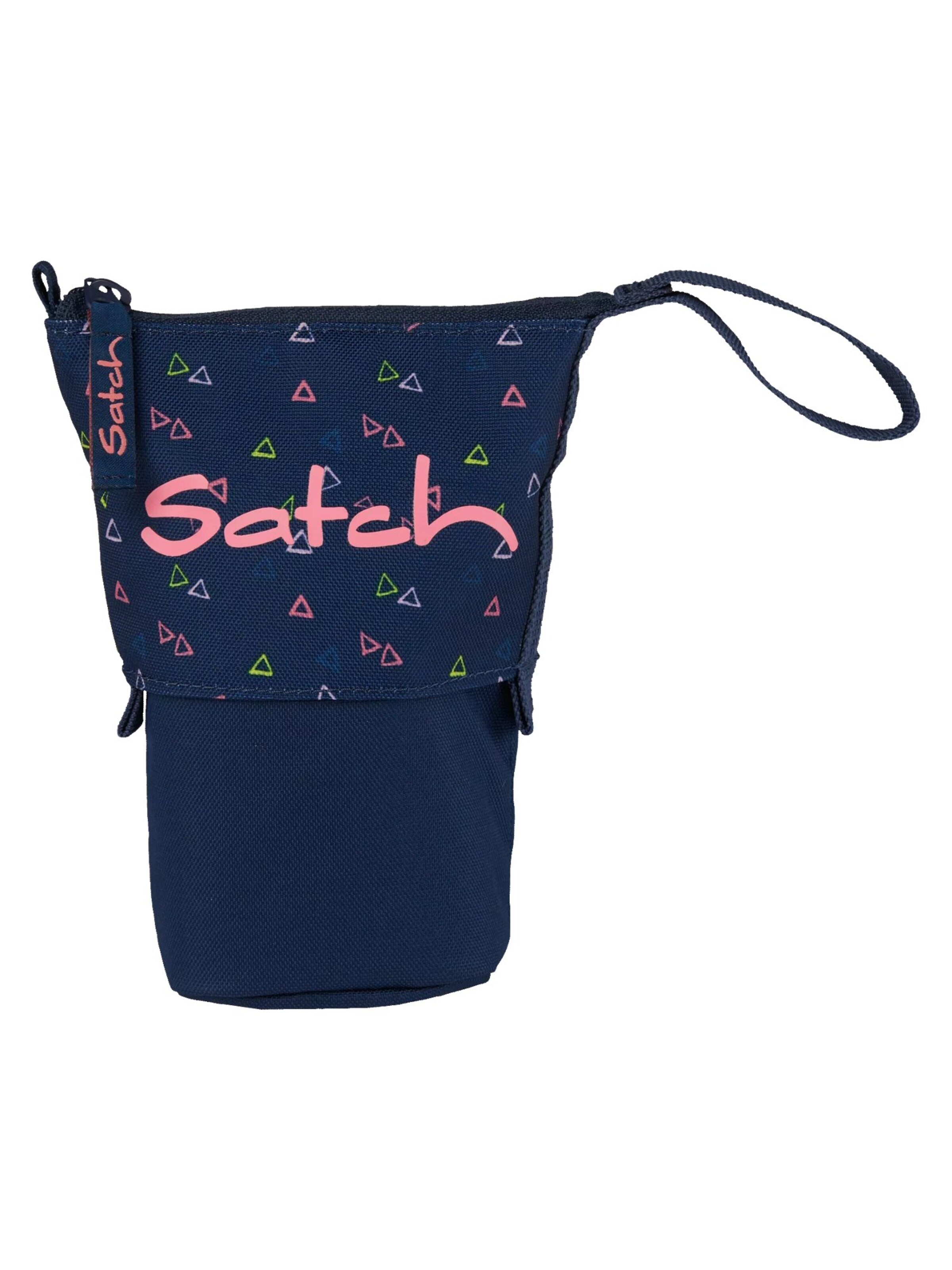 Satch Tasche 'Federmäppchen Pencil Slider'‌‌‌‌‌ in Blau: Vorderseite
