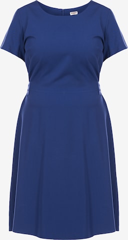 Karko Dress ' IRYNA ' in Blue: front