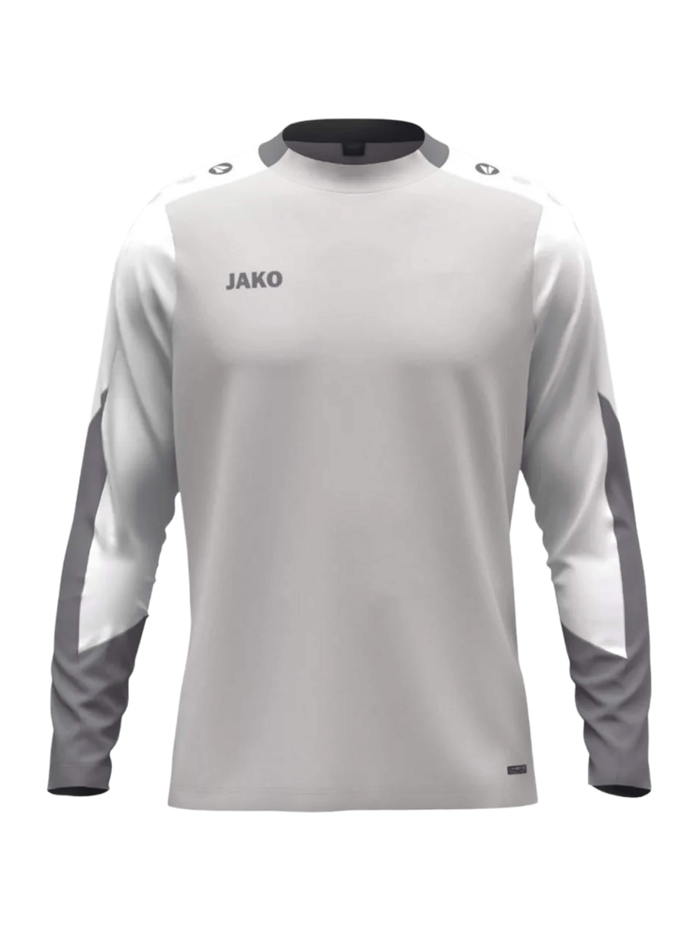 JAKO Sportsweatshirt 'Dynamic' in Grau: Vorderseite