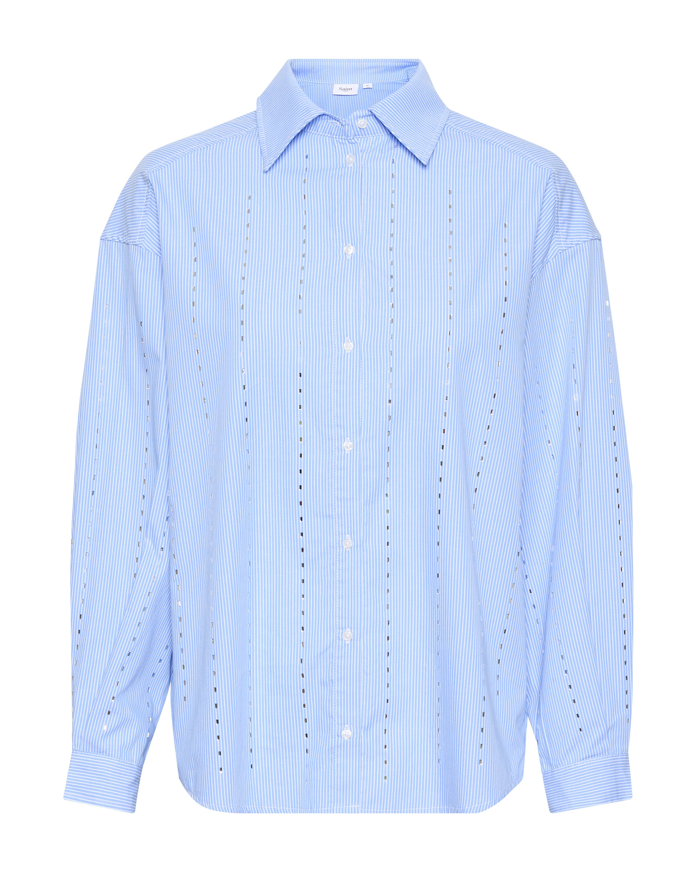 SAINT TROPEZ Bluse 'Zikku' i blå: forside