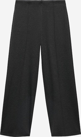 MANGOregular Hlače s naborima 'NEVADA' - siva boja: prednji dio