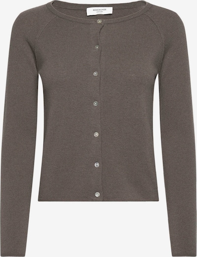 rosemunde Cardigan i brun-meleret, Produktvisning