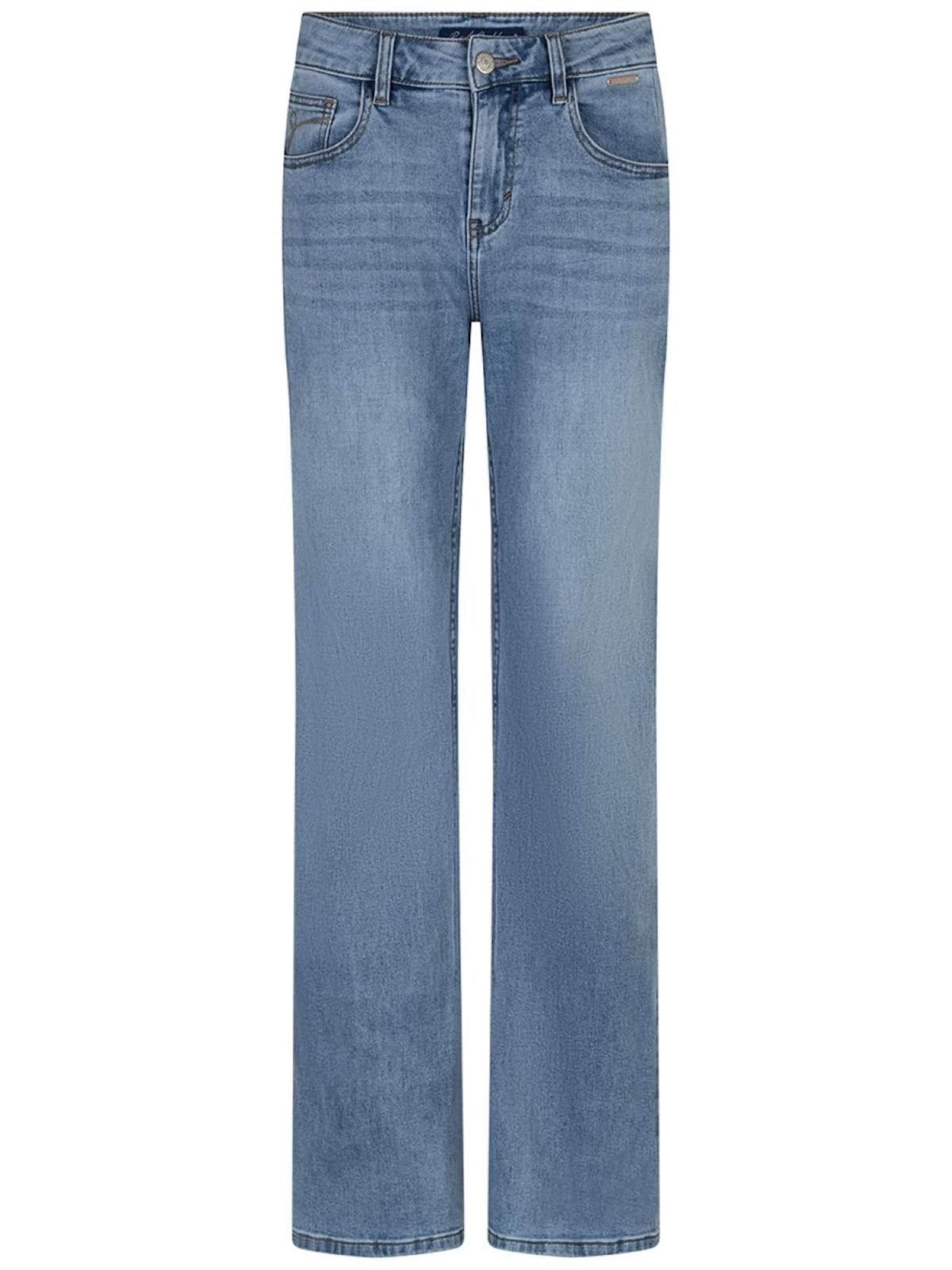 Red Button Regular Jeans 'RB Brielle light stone L33' in Blauw