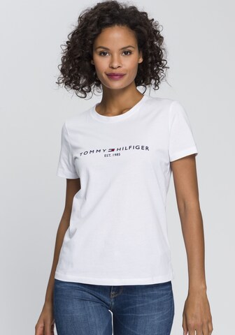 Maglietta di TOMMY HILFIGER in bianco: frontale