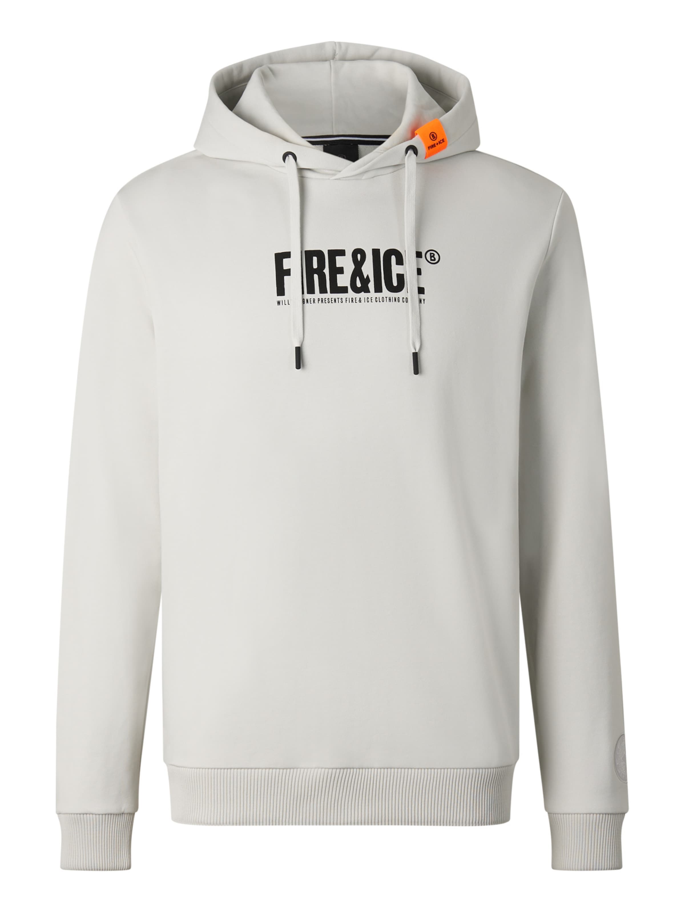 Bogner Fire + Ice Sweatshirt 'Filiz' in hellgrau / schwarz, Produktansicht