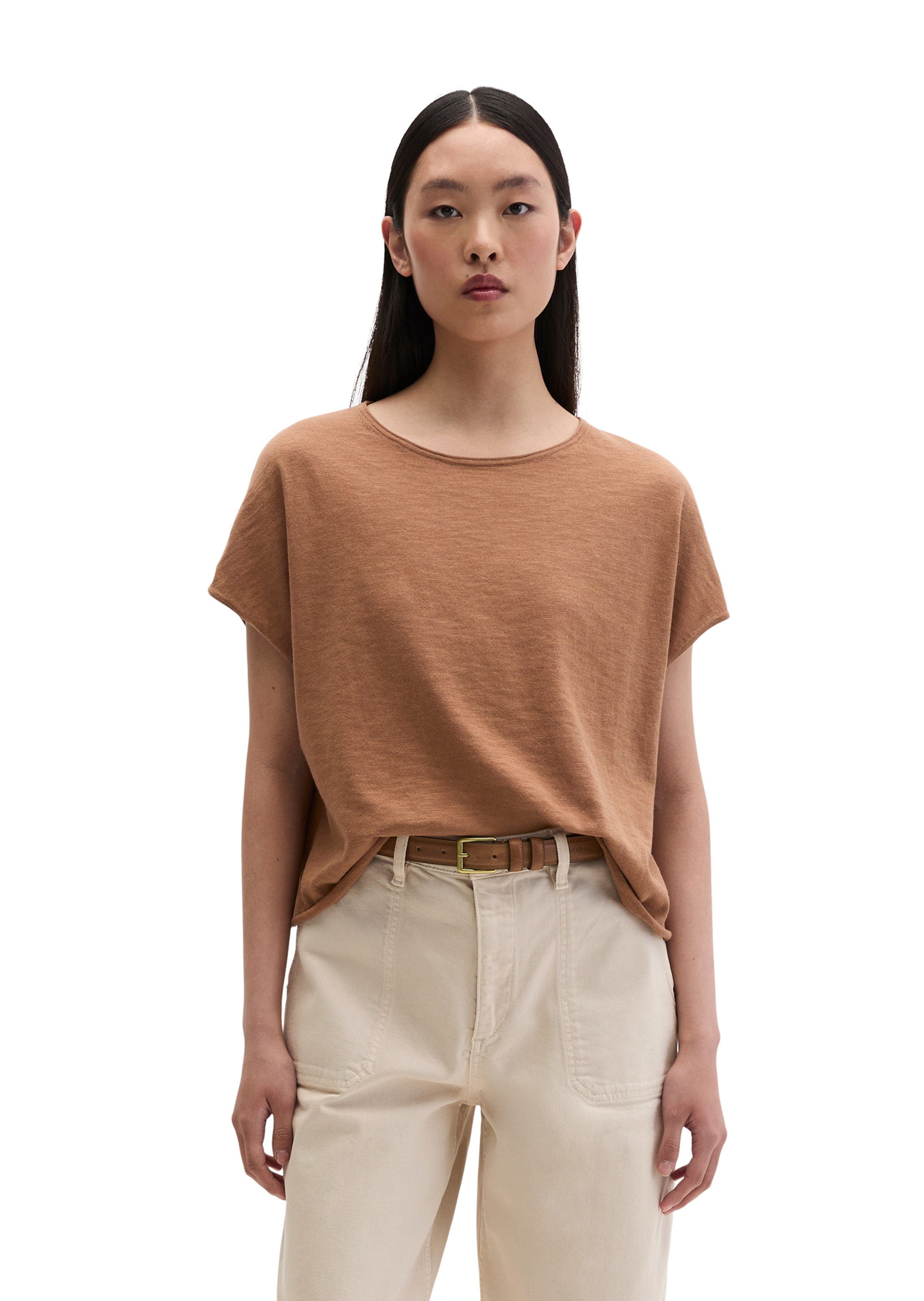 Marc O'Polo Pullover in Braun: Vorderseite