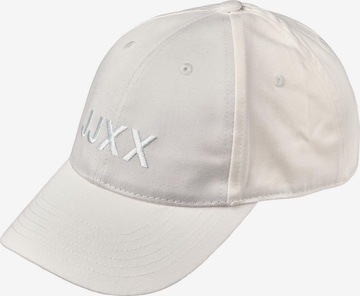 JJXX Cap in White: front