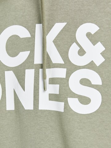 JACK & JONES كنزة رياضية بلون أخضر